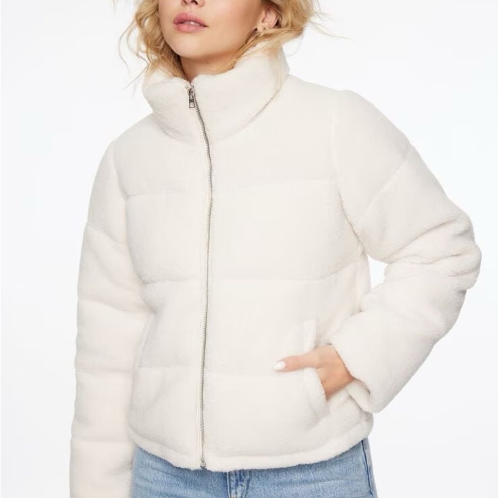 Dynamite Teddy Puffer Jacket